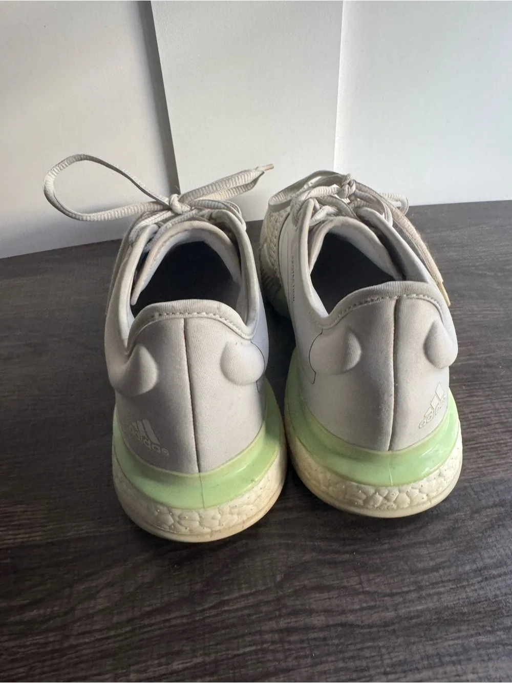 Adidas Adizero Ubersonic Boost Tennis Shoes Women’s US 8 White/Off-White